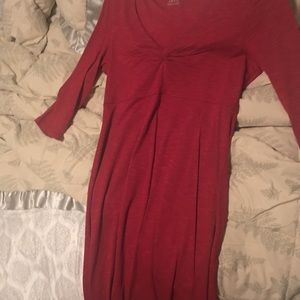 Mid sleeve dress